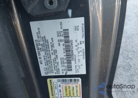 2015 Ford Mustang Ecoboost Premium z USA, uszkodzony, nr VIN 1FATP8UH4F5376435